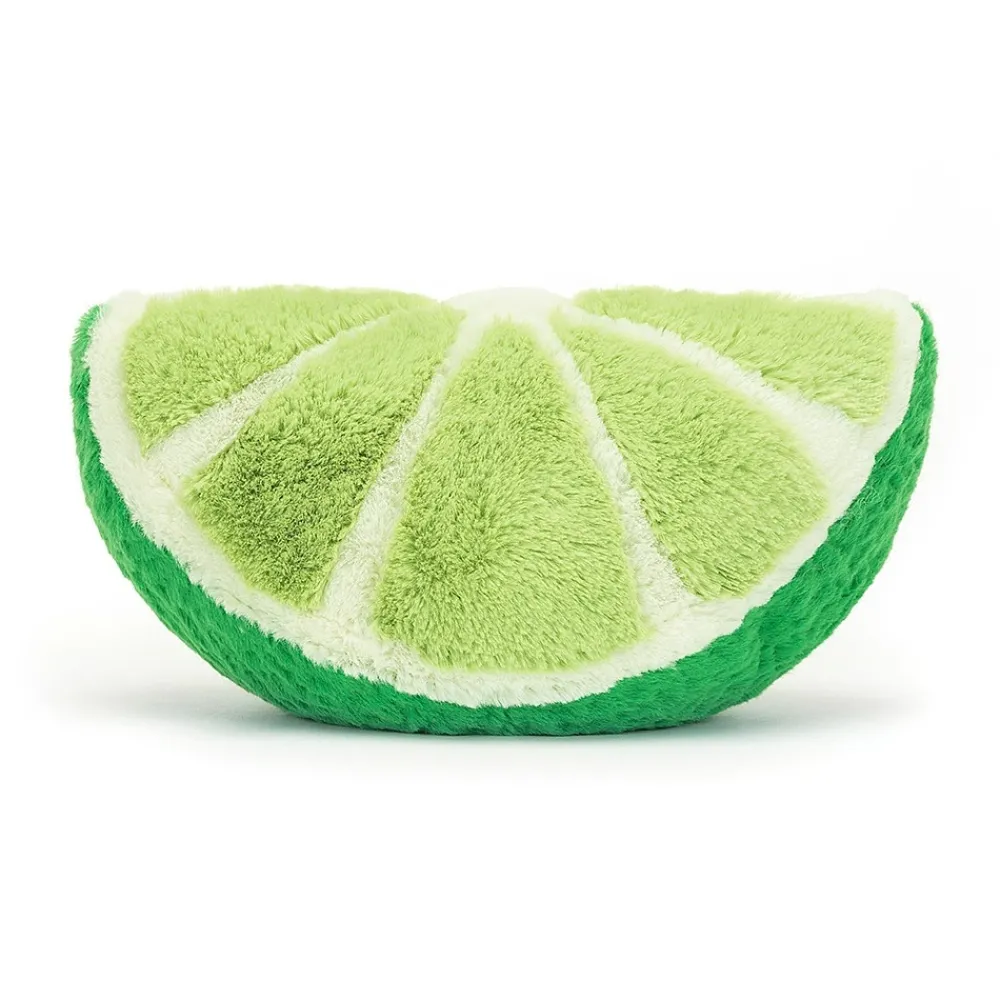 Jellycat Food & Drink^Knuffel Amuseable Limoen Slice of Lime