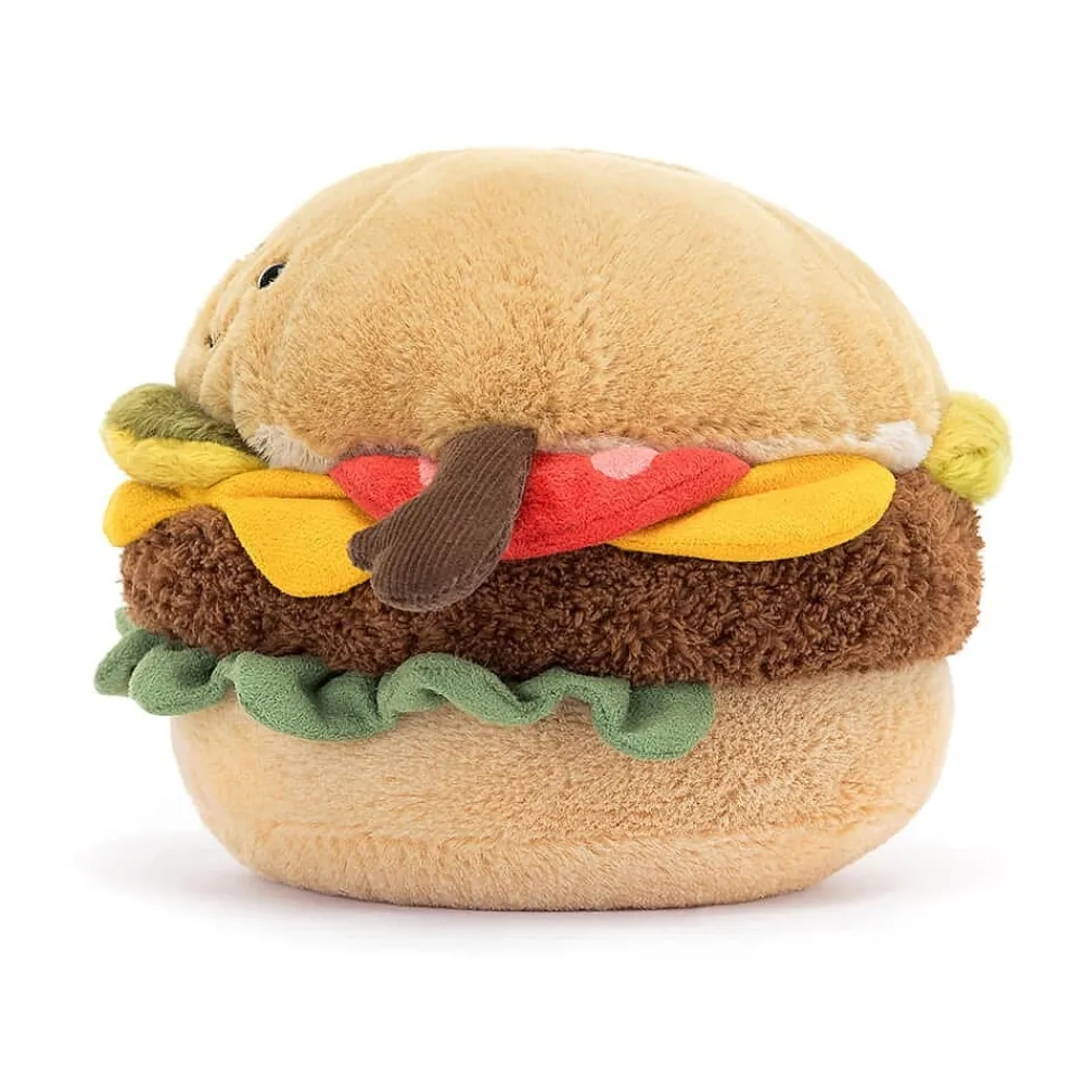 Jellycat Food & Drink^Knuffel Amuseable Burger
