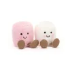 Jellycat Food & Drink^Knuffel Amuseable Pink and White Marshmallows