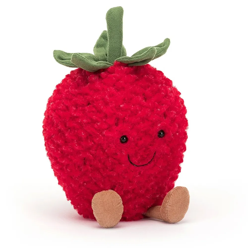 Jellycat Food & Drink^Knuffel Amuseable Aardbei Strawberry