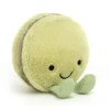 Jellycat Food & Drink^Knuffel Amuseable Macaron Pistachio