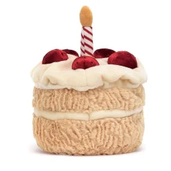 Jellycat Food & Drink^Knuffel Amuseable Birthday Cake
