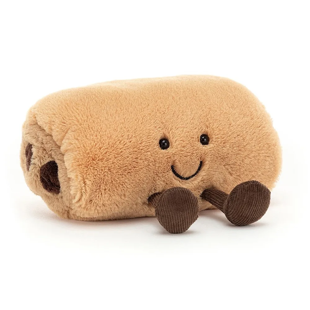 Jellycat Food & Drink^Knuffel Amuseable Chocoladebroodje