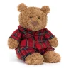 Jellycat Kerst^Knuffel Bartholomew Bear Bedtime