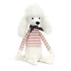 Jellycat Dressed To Impress^Knuffel Beatnik Buddy Poodle