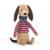 Jellycat Dressed To Impress^Knuffel Beatnik Buddy Sausage Dog