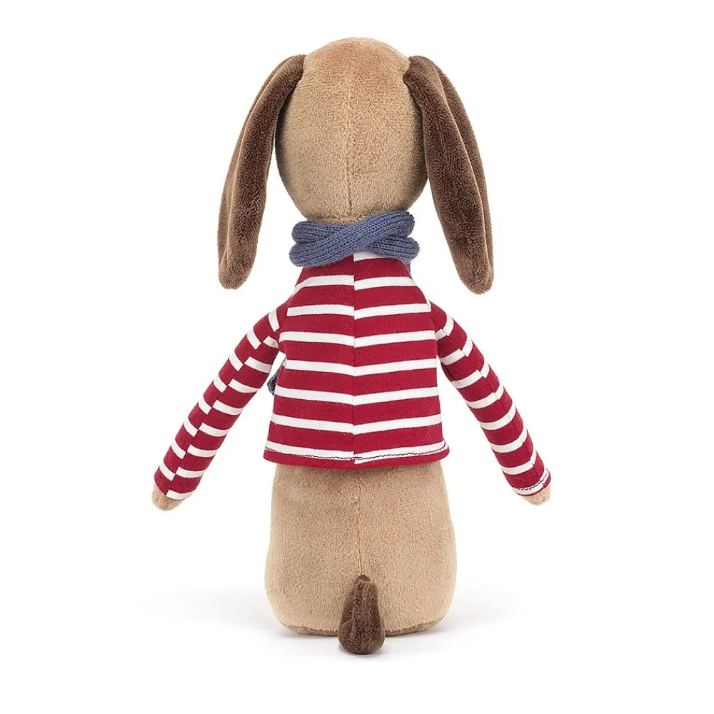 Jellycat Dressed To Impress^Knuffel Beatnik Buddy Sausage Dog