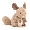 Jellycat Little Legs^Knuffel Cheeky Chinchilla Sandy