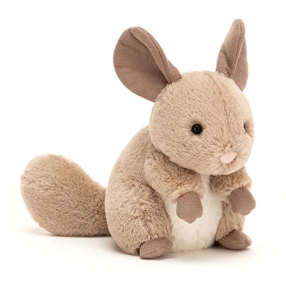Jellycat Little Legs^Knuffel Cheeky Chinchilla Sandy