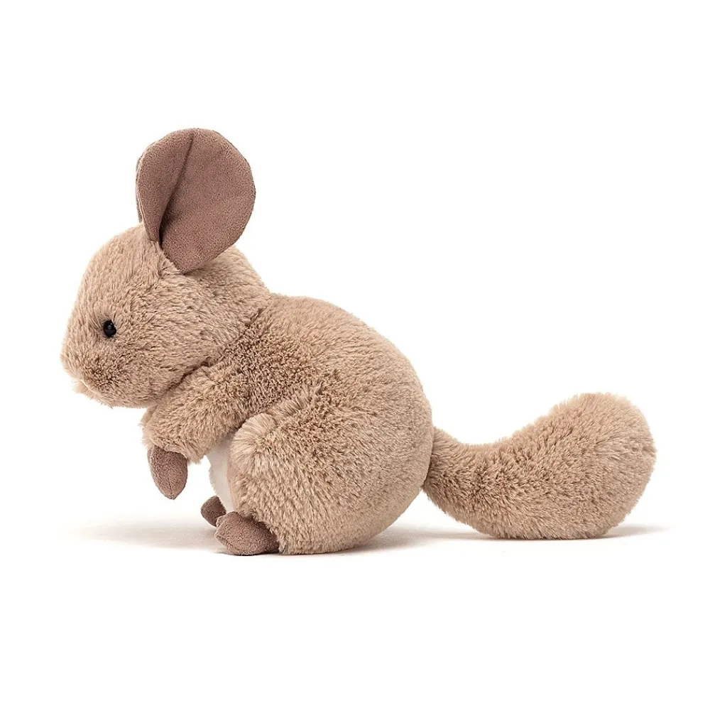 Jellycat Little Legs^Knuffel Cheeky Chinchilla Sandy