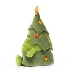 Jellycat Dieren^Knuffel Christmas Tree Ricky Rain Frog