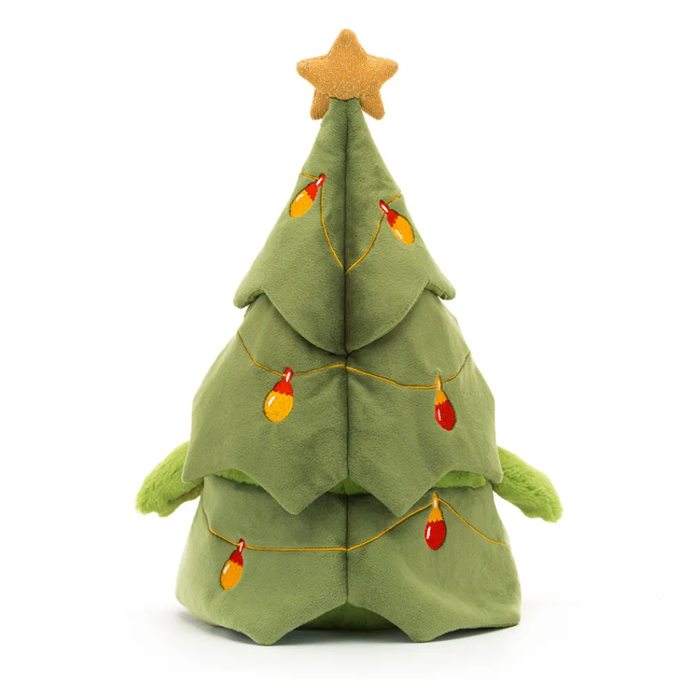 Jellycat Dieren^Knuffel Christmas Tree Ricky Rain Frog