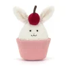 Jellycat Food & Drink^Knuffel  Dainty Dessert Bunny Cupcake