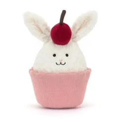 Jellycat Food & Drink^Knuffel  Dainty Dessert Bunny Cupcake