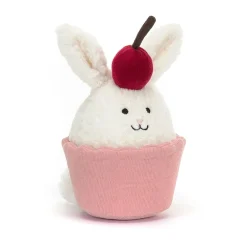 Jellycat Food & Drink^Knuffel  Dainty Dessert Bunny Cupcake