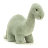 Jellycat Little Legs^Knuffel Dino Fossilly Brontosaurus