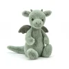 Jellycat Bashfuls^Knuffel Draak Bashful Dragon Medium