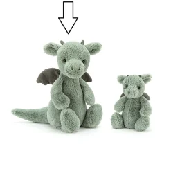 Jellycat Bashfuls^Knuffel Draak Bashful Dragon Medium