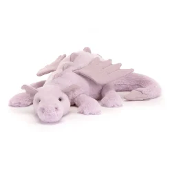 Jellycat Beautifully Scrumptious^Knuffel Draak Lavender Dragon Medium