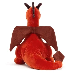 Jellycat Little Legs^Knuffel Draak Paprika Dragon