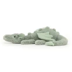Jellycat Beautifully Scrumptious^Knuffel Draak Sage Dragon Little