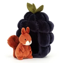 Jellycat Little Legs^Knuffel Eekhoorn Brambling  Squirrel