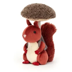 Jellycat Little Legs^Knuffel Eekhoorn Fungi Forager Squirrel