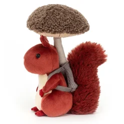 Jellycat Little Legs^Knuffel Eekhoorn Fungi Forager Squirrel