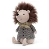 Jellycat Dressed To Impress^Knuffel Egel Riverside Rambler Hedgehog