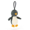 Jellycat Kerst^Knuffel Festive Folly Penguin