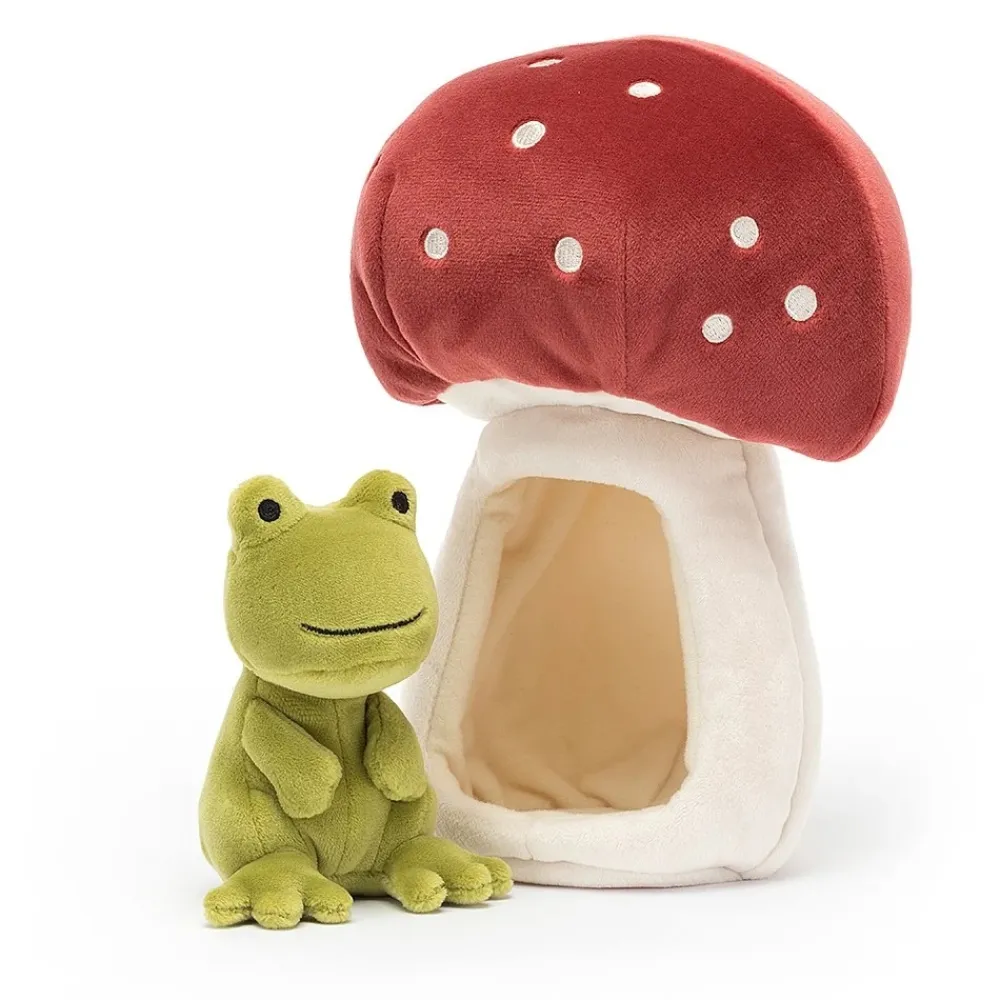 Jellycat Little Legs^Knuffel Forest Fauna Frog