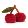 Jellycat Food & Drink^Knuffel Fruit Kersen Fabulous Fruit Cherry