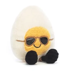 Jellycat Food & Drink^Knuffel Gekookt Ei Amuseable Boiled Egg Chic