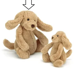 Jellycat Bashfuls^Knuffel Hond Bashful Toffee Puppy