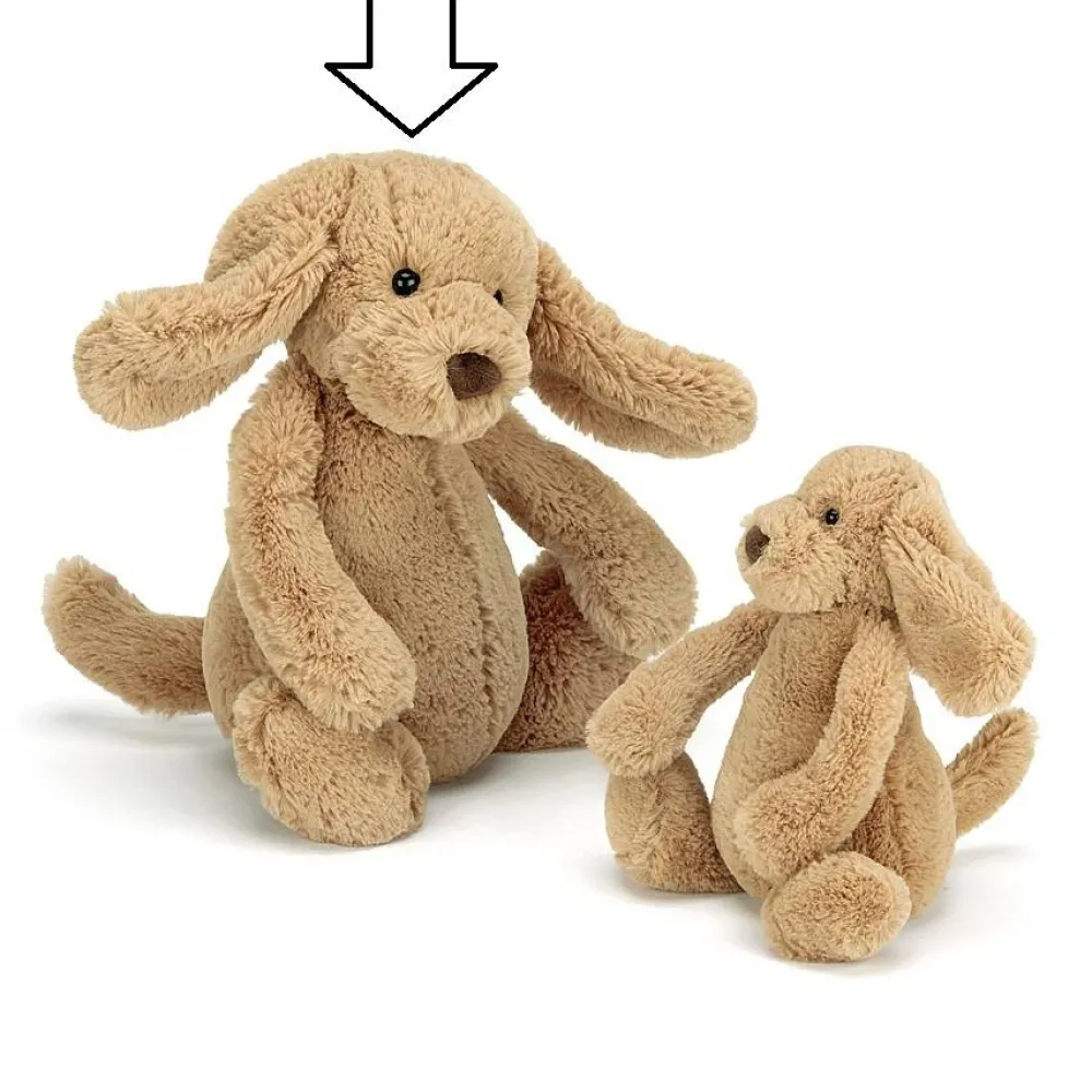 Jellycat Bashfuls^Knuffel Hond Bashful Toffee Puppy