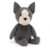 Jellycat Little Legs^Knuffel Hond Fido French Bulldog