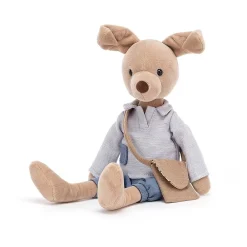 Jellycat Dressed To Impress^Knuffel Hond Pedlar Puppy