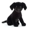 Jellycat Super Softies^Knuffel Hond Pippa Black Labrador