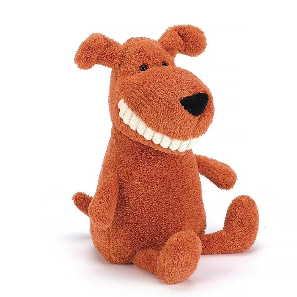 Jellycat Toothys^Knuffel Hond Toothy Mutt
