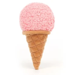 Jellycat Food & Drink^Knuffel IJs Aardbei