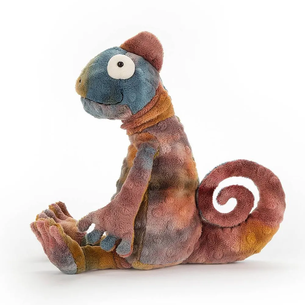 Jellycat Colourful & Quirky^Knuffel Kameleon Colin Chameleon
