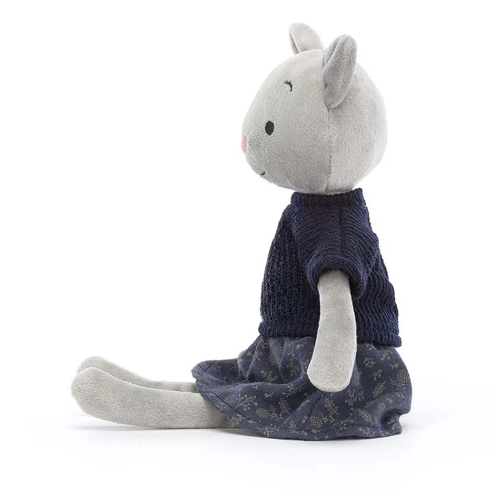 Jellycat Dressed To Impress^Knuffel Kat Coquette Cutie Cat