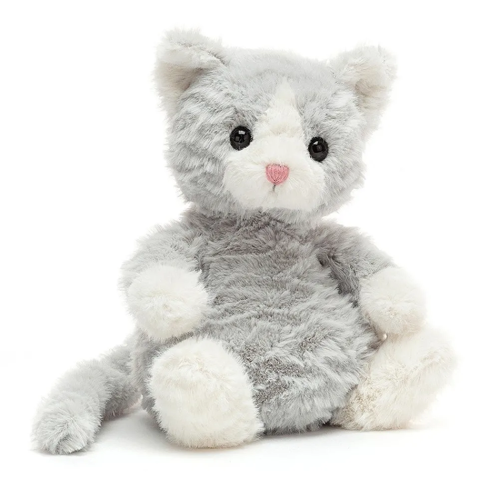 Jellycat Little Legs^Knuffel Kat Mitten Kitten Shimmer