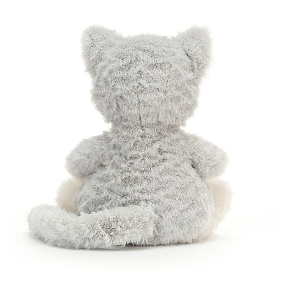 Jellycat Little Legs^Knuffel Kat Mitten Kitten Shimmer