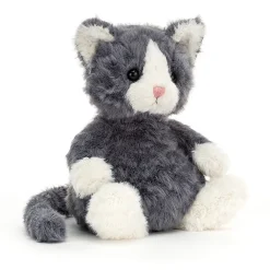 Jellycat Little Legs^Knuffel Kat Mitten Kitten Storm
