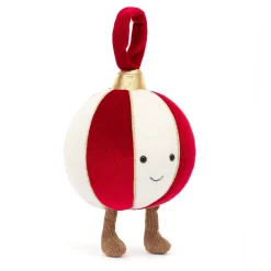 Jellycat Kerst^Knuffel Kerstbal Amuseable Bauble
