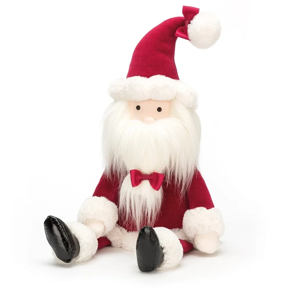 Jellycat Jingle Jingle Kerst^Knuffel Kerstman Berry Santa