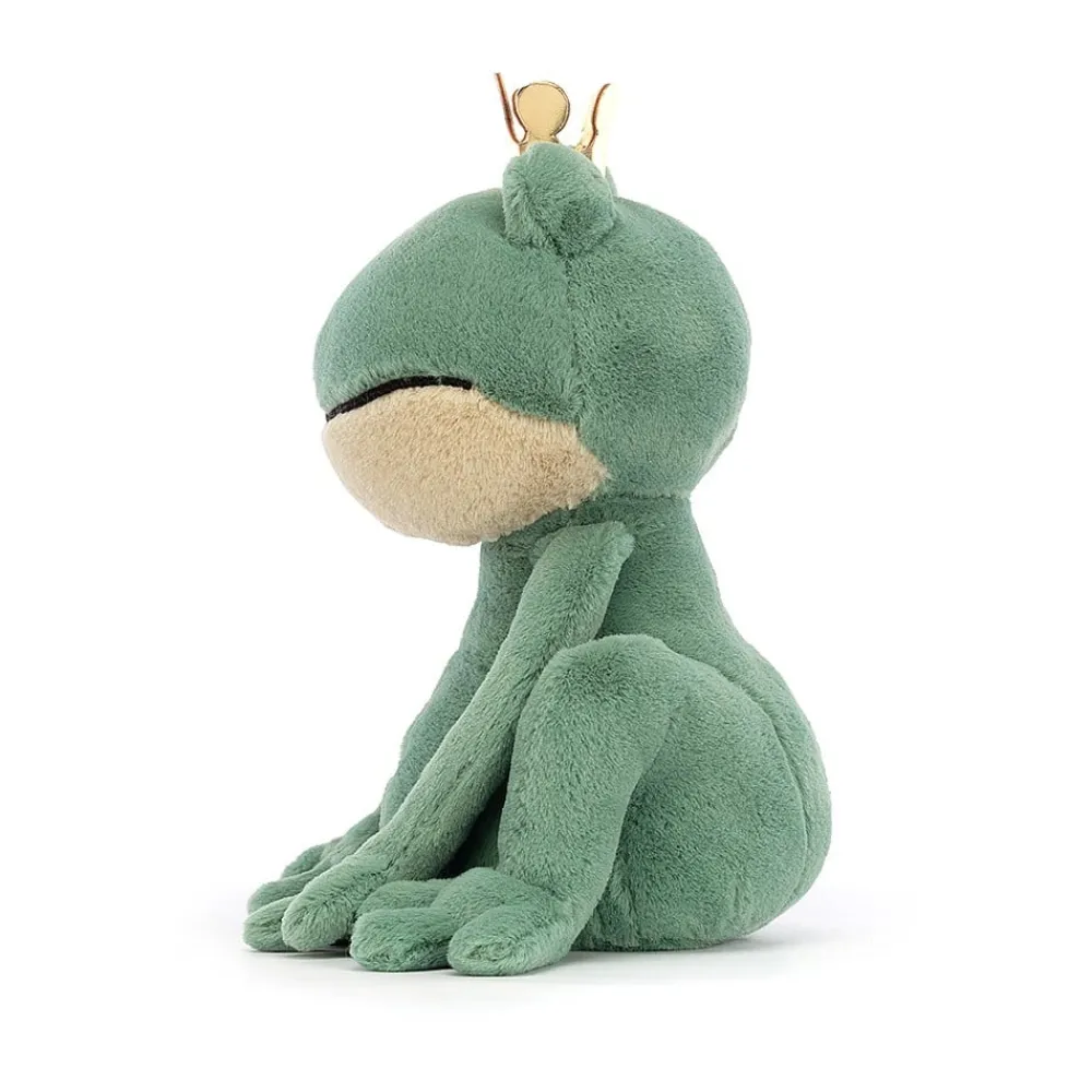 Jellycat Colourful & Quirky^Knuffel Kikker Fabian Frog Prince