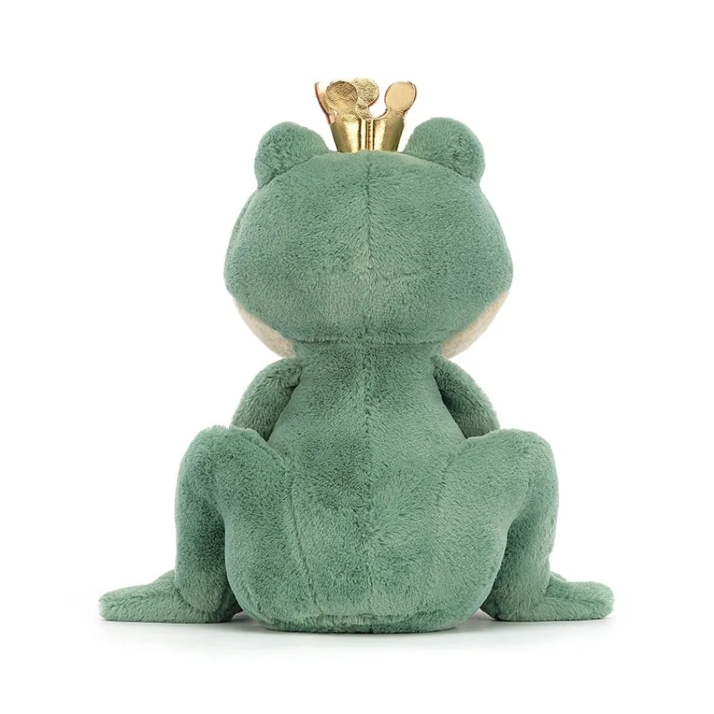 Jellycat Colourful & Quirky^Knuffel Kikker Fabian Frog Prince