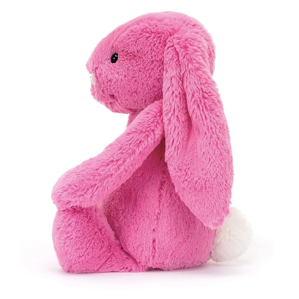 Jellycat Bashfuls^Knuffel Konijn Bashful Hot Pink Bunny Original (Medium)